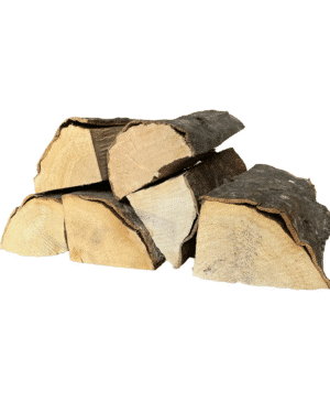 Tæt på avnbøg brændeklodser, ovntørret