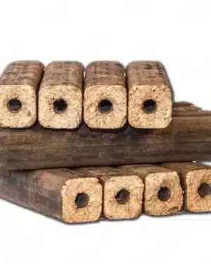 Stabel af Pini Kay træbriketter