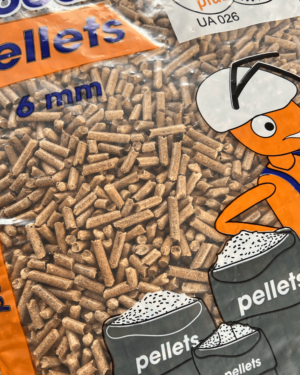 Høj kvalitet træpiller